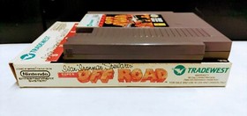 NES Ivan IronMan Stewart's Super Off-Road Nintendo Game w/Box Sleeve & Manual 