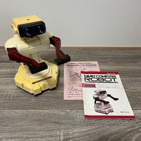 Nintendo ROB HVC-012 + Block Set HVC-BLS &ndash; Famicom Robo From Japn Tested