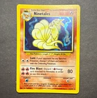 Wizards of the Coast Pokemon TCG Ninetales 12/102 Base Set Holo Rare 1999-2000