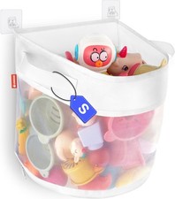 1.55 Gallons Bathtub Toy Storage Organizer, Bath Toy Organizer