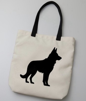 German Shepherd Tote Bag 19  X 14 ￼