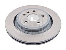 2x Febi Rear Vented Brake Discs Fits Volvo S60 S80 V60 V70 302mm