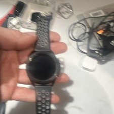 Samsung Galaxy Watch 46mm Black Metal Case Fitness Tracker Water-Resistant