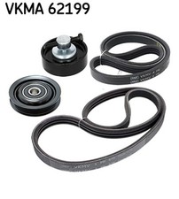 Keilrippenriemensatz SKF VKMA 62199 für NISSAN MICRA 3 K12 16V