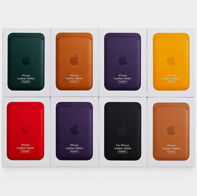 Apple MagSafe Leather Wallet Leder Kartenhalter iPhone   Ohne Find My