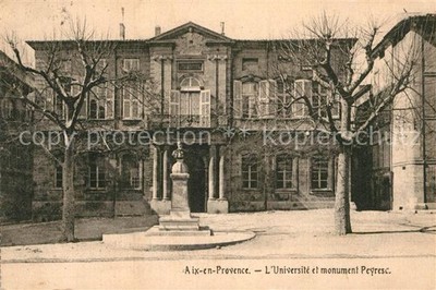 Aix-en-Provence Universite et Monument Peyresc
