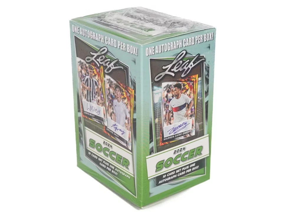 2024 Leaf Soccer Blaster Box 1 AUTO Per Box! Factory Sealed FREE SHIPPING - Image 2 of 3