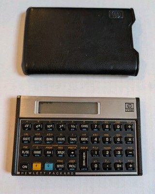 Vintage Hewlett-Packard HP-11C Scientific Calculator 1982