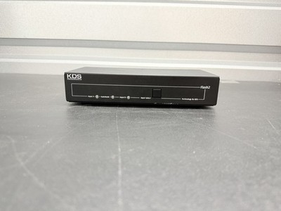 Key Digital KD-SW2x1 Flash2 Component Video & Audio Switcher 2x1 UNTESTED