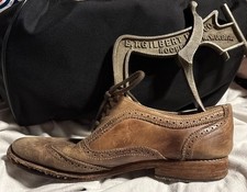 RARE Antique Shoe Holder For Shine By E.T. Gilbert Rochester NY