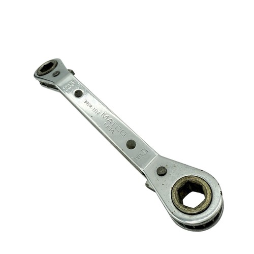 Matco Tools Ratcheting Box End 12- 6- P Metric & Fractional Offset Wrench Set - Picture 5 of 7