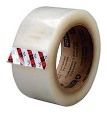 3M 371 CLEAR 48 MM X 100 M SEALING TAPE, PP, 100M X 48MM