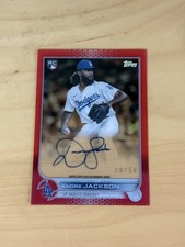 2022 Topps Clearly Authentic Autographs - Andre Jackson #CAA-AJ Red /50 (AU, RC)