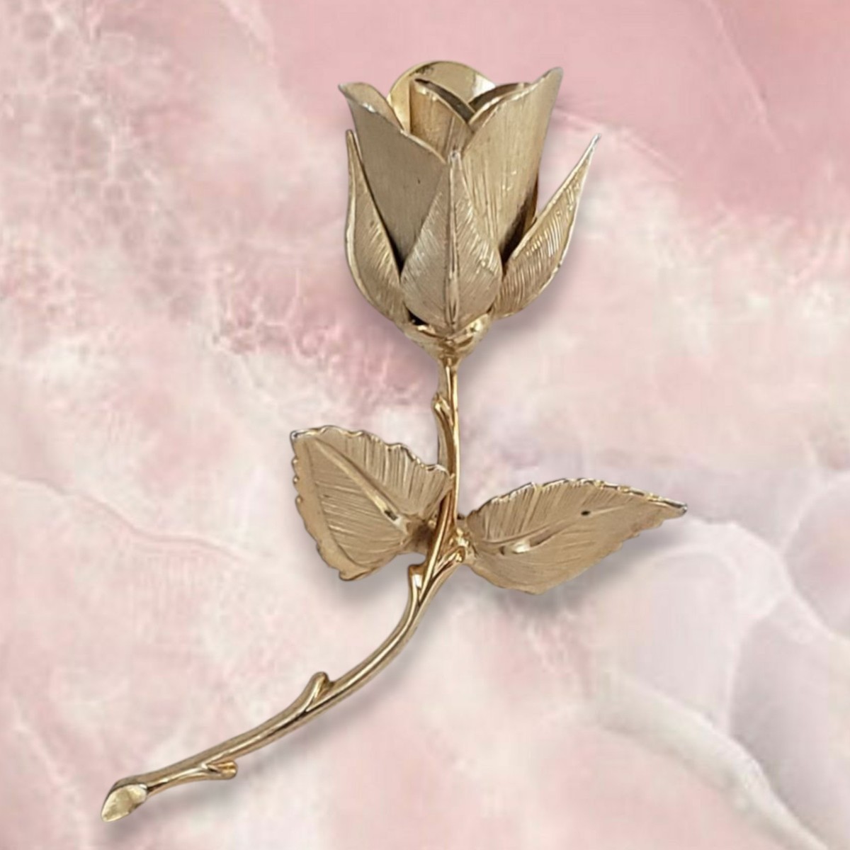 Vintage 1960s Longcraft Giovanni Legend of Christmas Rose Flower
