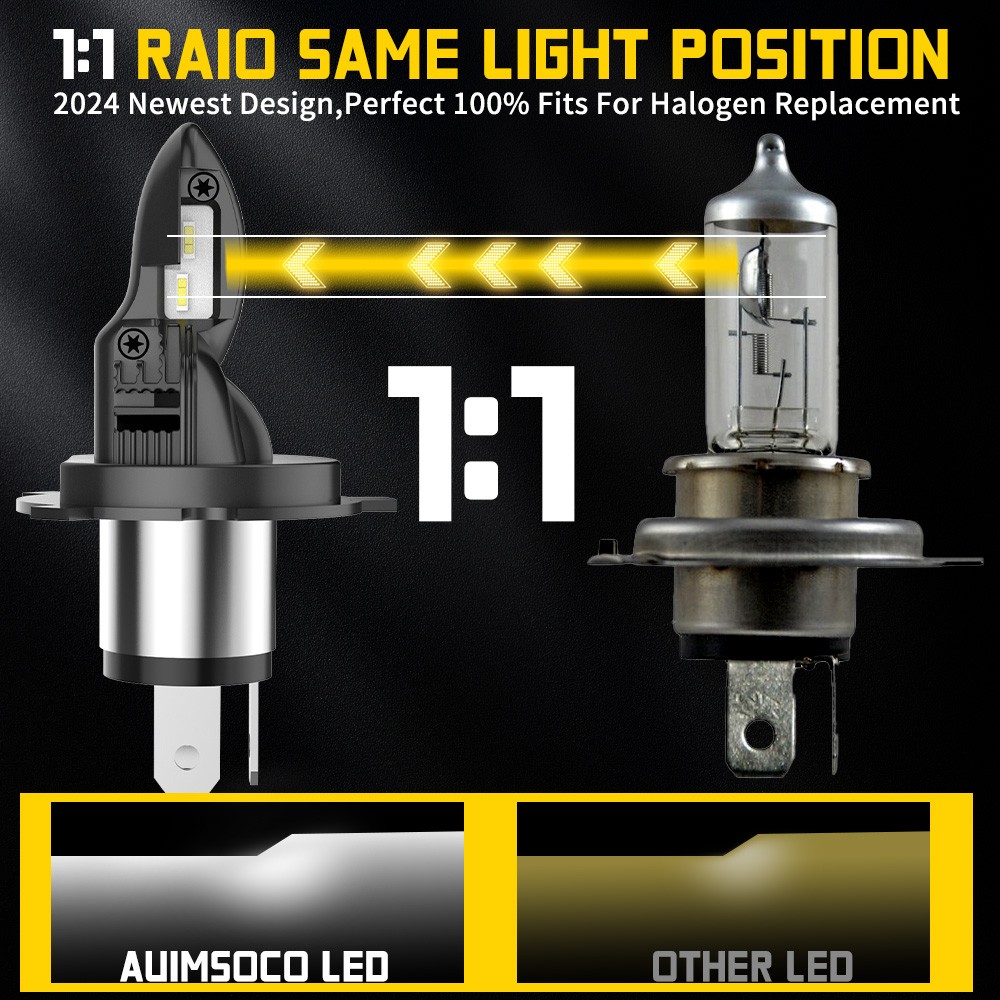 H4 8000LM LED Headlight High Low for Motorcycle For Honda ST1300