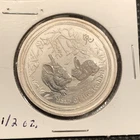 TWO 1/2 OZ. SILVER PROOF COINS/ROUNDS - RABBIT - ANDREW JACKSON!