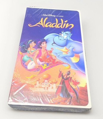 Disney Aladdin VHS Boxed Silk Touch Throw, 50'' x 70'' Blanket New