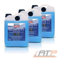 Liqui Moly 3X 5 L Scheibenfrostschutz Bis -18°C Scheiben Frostschutz Winter