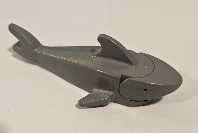 Lego MINIFIGURE- Shark W Rounded Nose 2547c03. Lot232