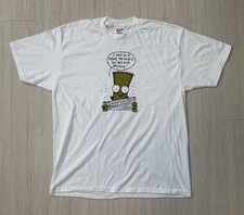 Vintage 90s Bart Simpson I Didn t Do It Bootleg T-Shirt Matt Groening Homer