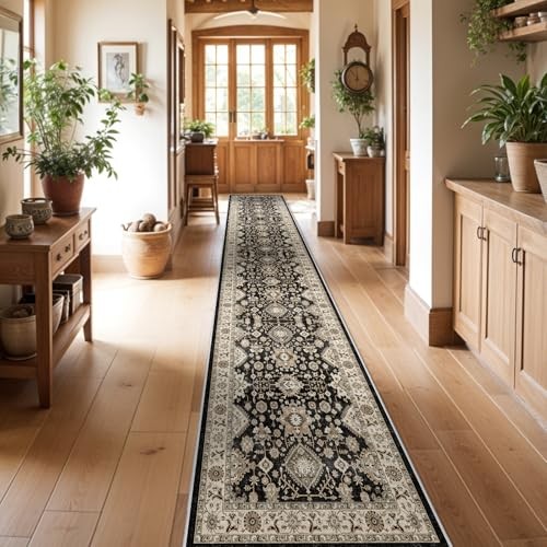 Washable Hallway Runner Rug 3x16: Non Slip Runner Rugs with Rubber Backing - Picture 2 of 7
