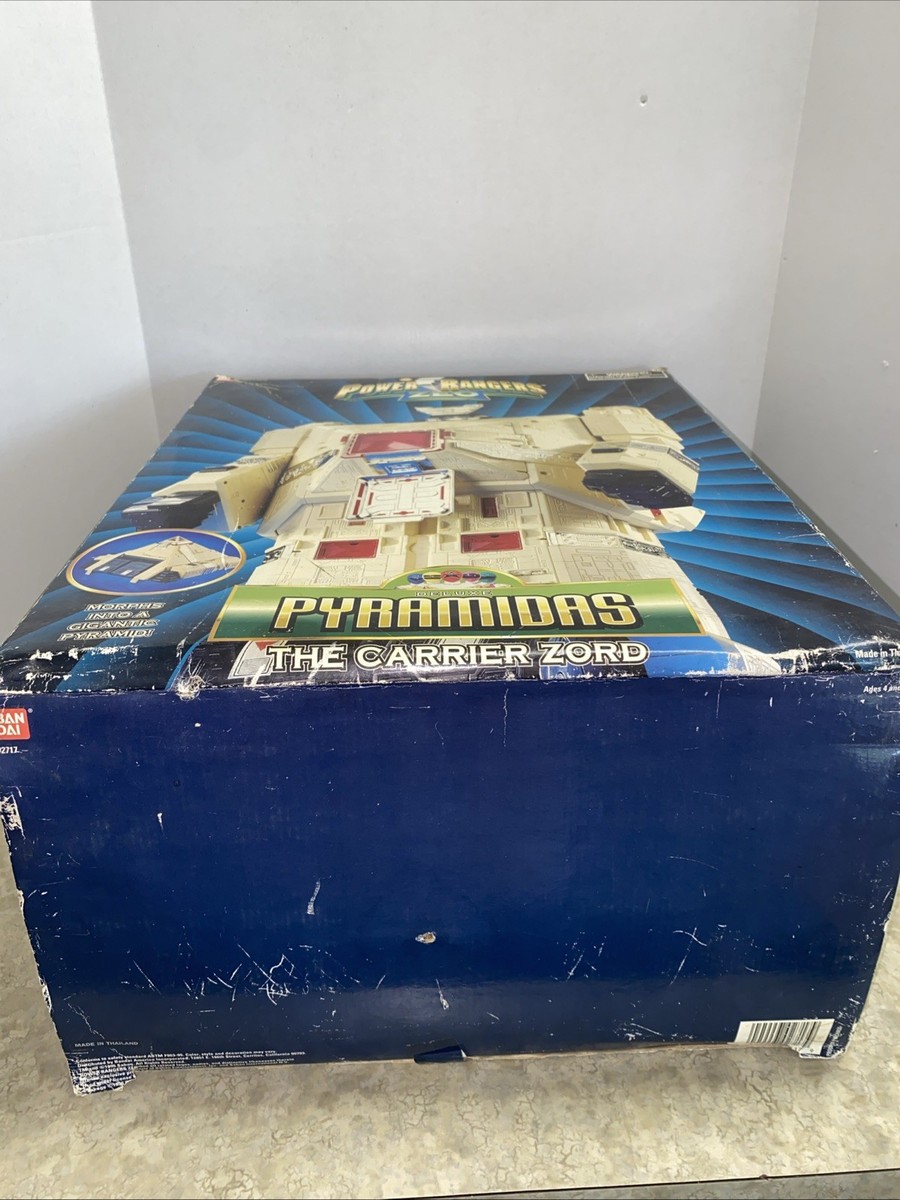 Power Rangers Zeo Deluxe PYRAMIDAS The Carrier Zord 1996 Figure
