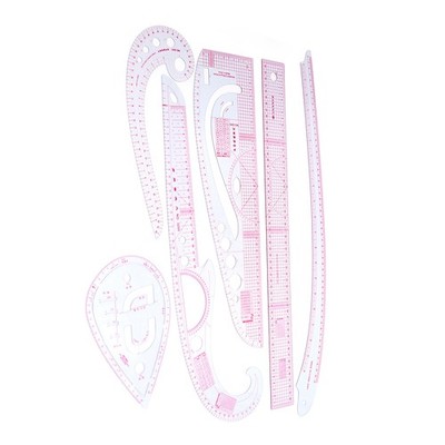 7pcs Sewing Ruler Set French Curve Pattern Making Ruler Kit For ...