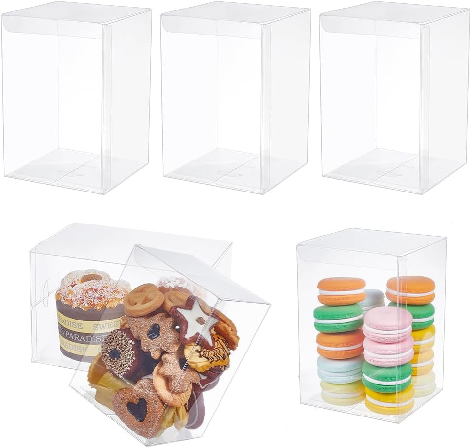 4x4x6 Inches Plastic Gift Packing Box For Candy Choclate A