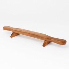 KNK Wooden Push Up Bars Shena Babool Wood Strength Training 2.5 Ft
