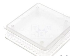 Enclosure: for computer; ABS,polycarbonate; semi-transpar - TEK-MBD.0 | EU Stock