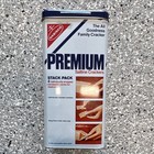 Vintage Nabisco Premium Saltine Crackers Metal Tin Canister w/ Lid — photo 2