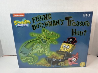 SpongeBob SquarePants Flying Dutchman s Treasure Hunt Family Board Game Sealed