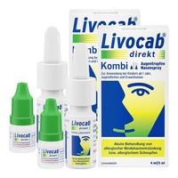 Livocab Direkt Kombi Nasenspray & Augentropfen · 1X2 P · Pzn 08032288
