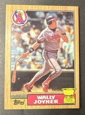 1987 Topps Wally Joyner #80 California Angels MLB Baseball All-Star Rookie Card