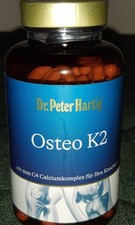 Dr.Peter Hartig*130 Kapseln*Osteo K2* NEU