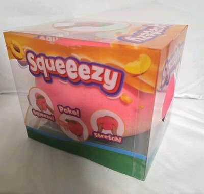 Sunny Days Jumbo Squeezy Peach  Peachy Squishy Toy, Stress Relief TikTok Viral!