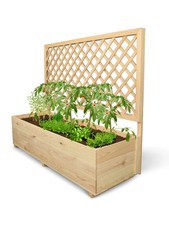 Pflanzkasten mit Rankgitter XL