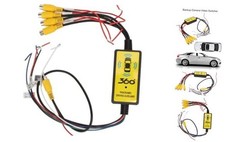 Intelligent Car Backup Camera Splitter Switch, Features 4 Input 1 Output,