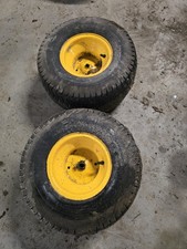 18 9.50 8 mtd lawnflite ride on lawn rear mower wheels Tyres yardman pair back