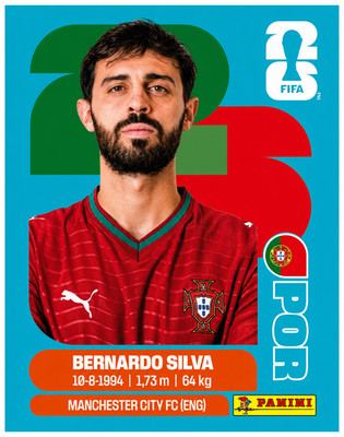 Panini FIFA World Cup 2026 Bernardo Silva POR 9 Portugal Sticker