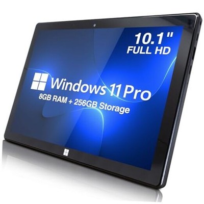  10.1'' Windows 11 Professional Tablet PC - Ultra Slim Full HD Windows 256GB