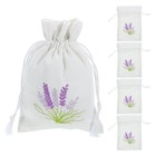 5 Pcs Packing Bags Dried Flower Sachets Drawstring Jewelry Pouch Empty Scent