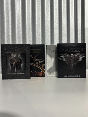 Game of Thrones 第1-4 シーズン DVD 特別版 Game of Thrones' Seasons 1-4 DVD Blu-Ray Box Sets w/ Slipcases