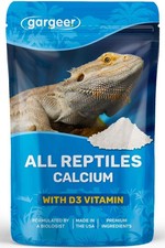 4oz All Reptile Calcium Powder with Vitamin D3, Phosphorus-Free, Ultrafine Po...
