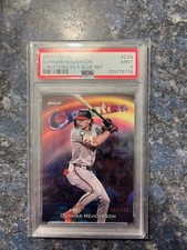Gunnar Henderson Graded 2025 Finest Creators Sky Blue Refractor #C24  PSA 9