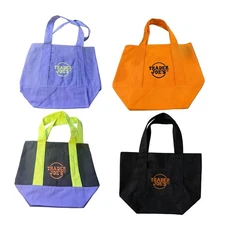 2025 Halloween Limited Trader Joes Trick or Treat Mini Canvas Tote Bag