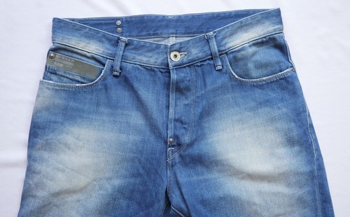 G-Star Raw Blades Tapered Jeans mens size W32 L32 M Medium Button Fly 50814 - Picture 4 of 11