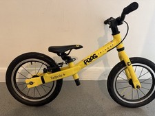 Frog Tadpole + Balance Bicycle 14 Wheels Kids Bike Yellow