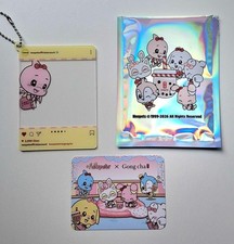 Neopets x Gong Cha - Shoyru Acrylic Keychain Card w/ Unused game code