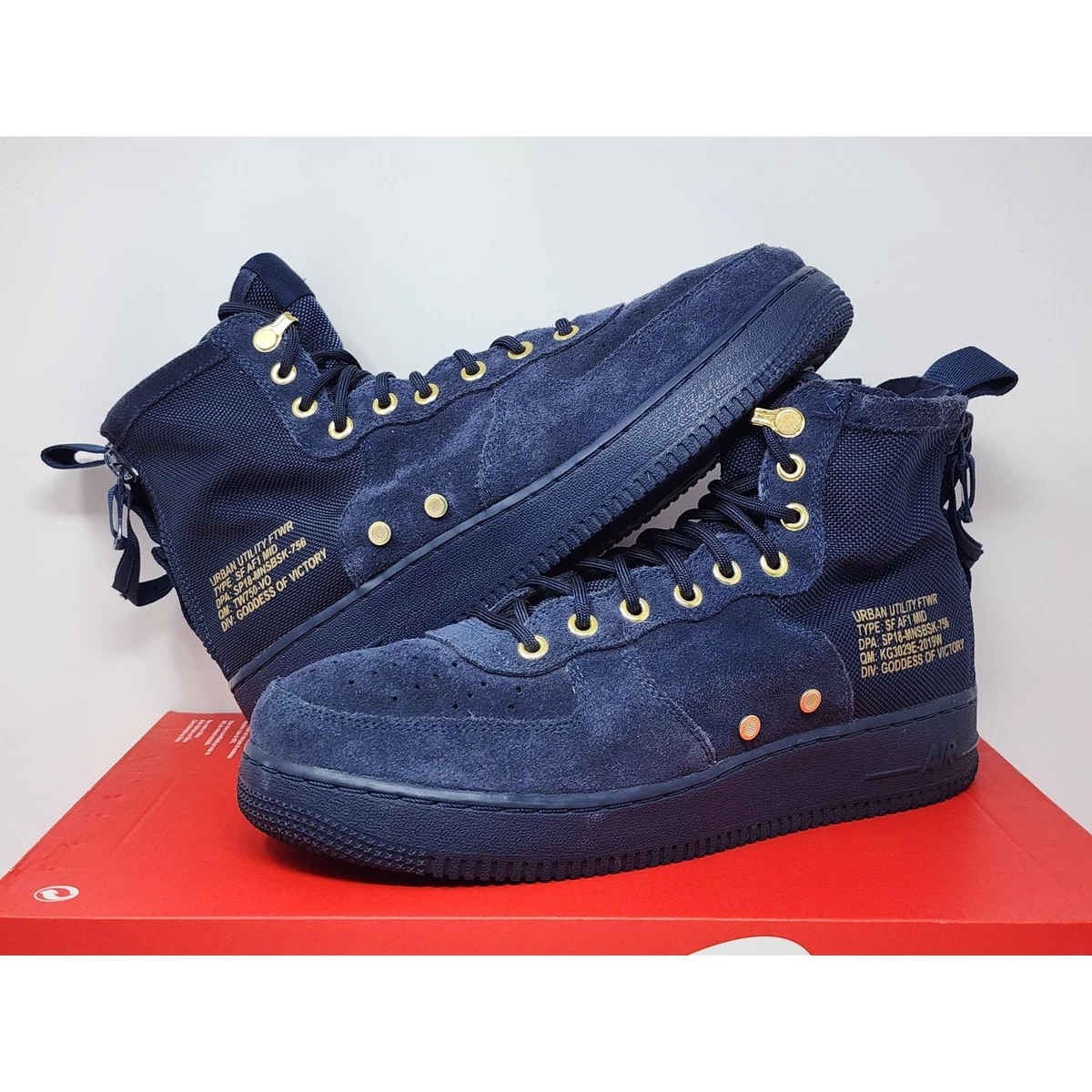 Nike SF Air Force 1 Mid Obsidian for sale | Authenticity  display picture 1